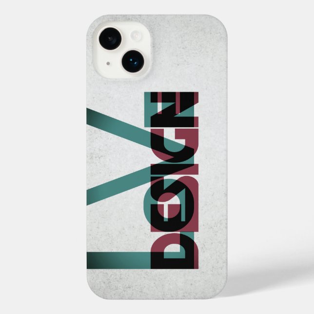 Funda Para iPhone Love Design -  Retro Classic Edition iPhone  (Reverso )