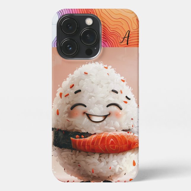 Funda Para iPhone Love Sushi (Reverso)