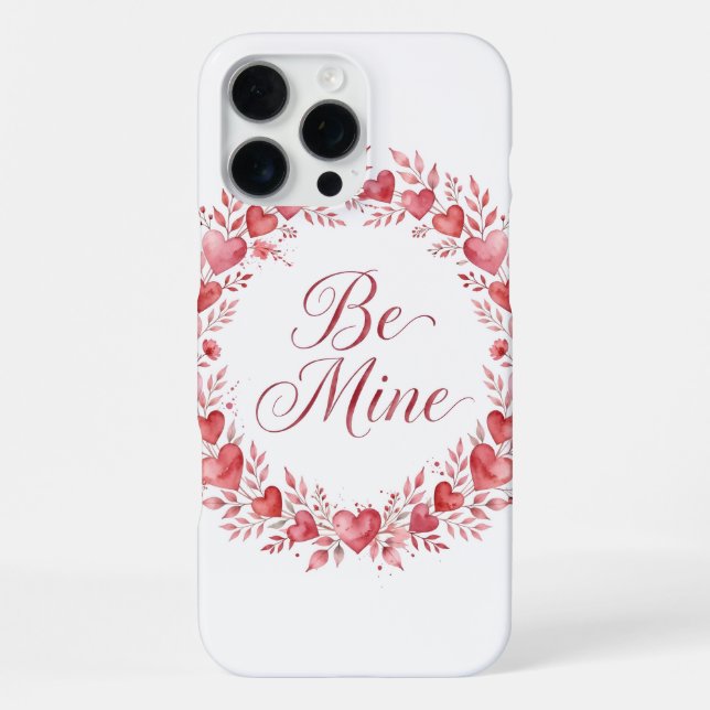 Funda Para iPhone Love You More Roses iPhone 16 Pro Max Case (Reverso )