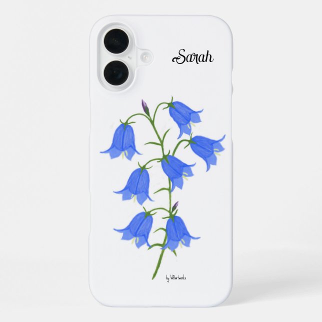 Funda Para iPhone Lovely bluebells (Reverso )