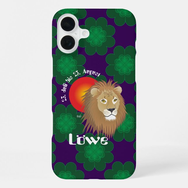 Funda Para iPhone Löwe 23. Juli bis 22. August iPhone Hüllen (Reverso )