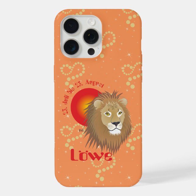 Funda Para iPhone Löwe 23. Juli bis 22. August iPhone Hüllen (Reverso )
