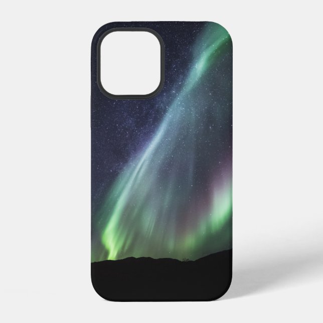 Funda Para iPhone Luces boreales (Reverso )