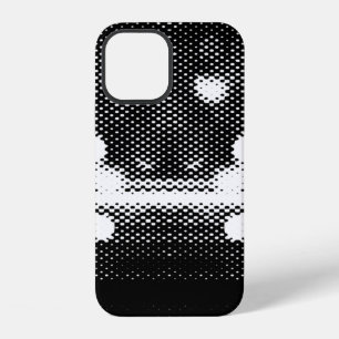 Funda Para iPhone 12 Luces de neón y patrón geométrico continuo