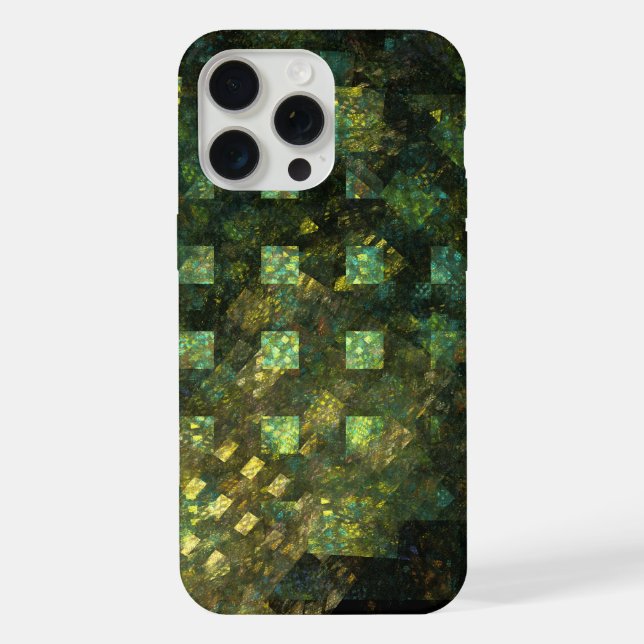Funda Para iPhone Luces en la ciudad Resumen arte (Reverso )