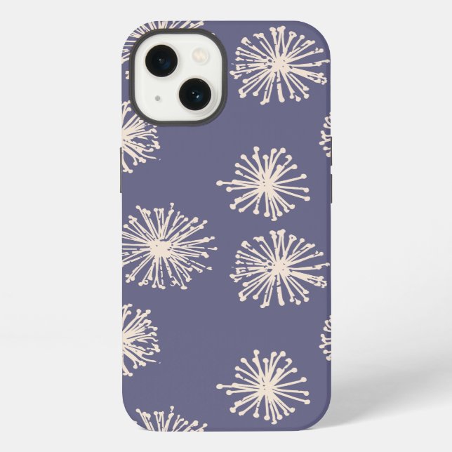 Funda Para iPhone Luces florales (Reverso )