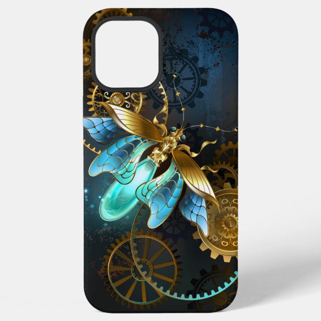 Funda Para iPhone Luciérnaga Steampunk (Reverso )