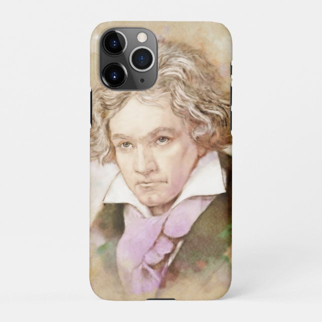Funda Para iPhone Ludwig van Beethoven (Reverso)