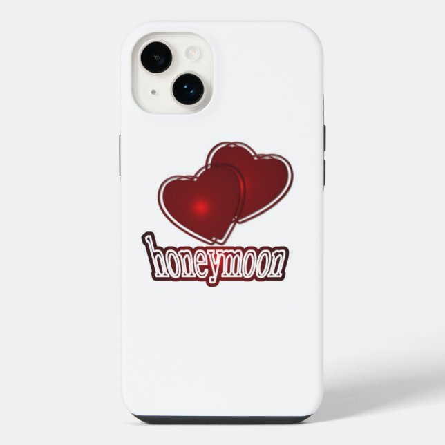 Funda Para iPhone luna de miel  (Reverso)