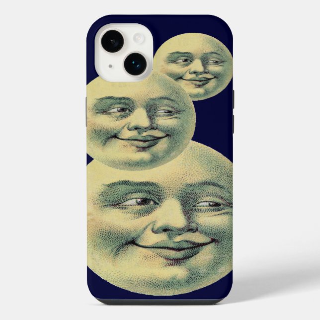 Funda Para iPhone Luna Vintage (Reverso)