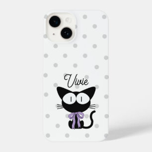 Funda Para iPhone 14 Lunares Chic Personalizados