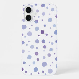 Funda Para iPhone 16 Plus lunares pintados a mano