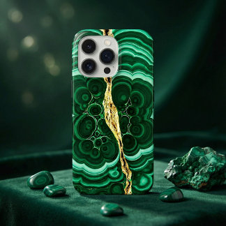 Luxury Malachite & Gold Vein