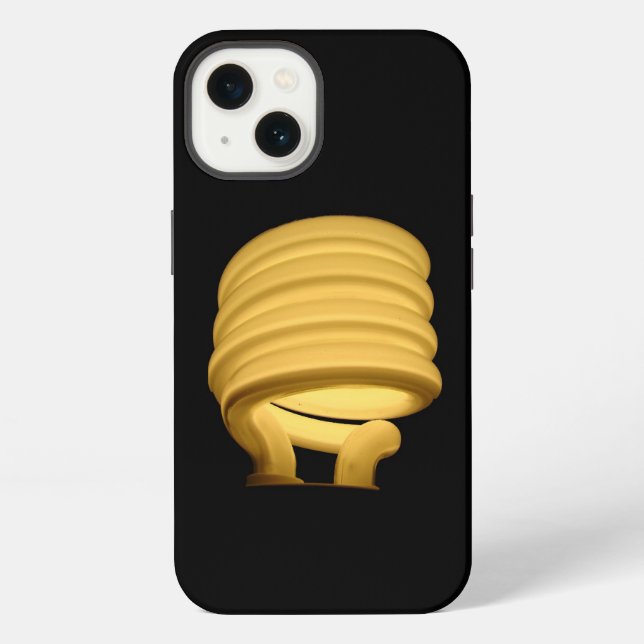 Funda Para iPhone Luz Fluorescente Compacta (Reverso )