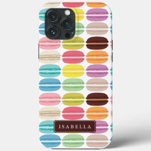 Funda Para iPhone 13 Pro Max Macarons Personalizados de Arcoíris