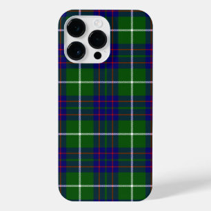 Funda Para iPhone 14 Pro Max MacIntyre tartan blue plaid