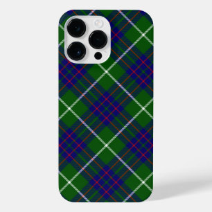 Funda Para iPhone 14 Pro Max MacIntyre tartan blue plaid