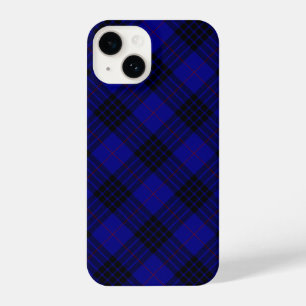 Funda Para iPhone 14 MacKay tartan azul chapa