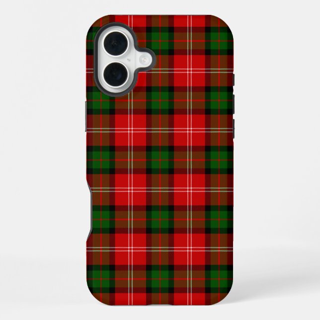 Funda Para iPhone MacKintosh tartan red green plaid (Reverso )