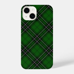 Funda Para iPhone 14 MacLean Tartan Green y Black Plaid