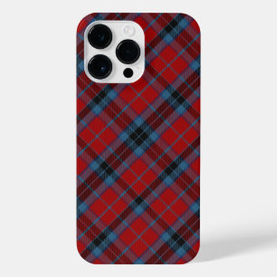 Funda Para iPhone 14 Pro Max MacTavish Tartan rojo y azul