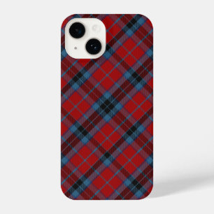 Funda Para iPhone 14 MacTavish Tartan rojo y azul