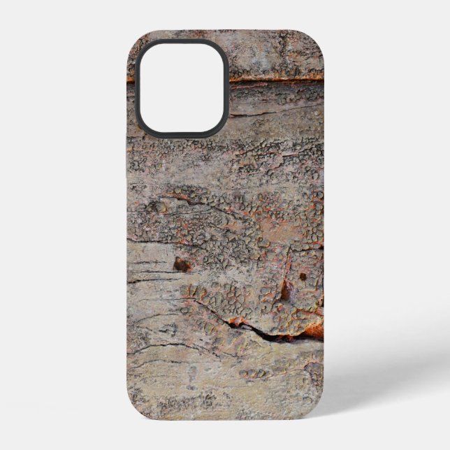Funda Para iPhone Madera castaña (Reverso )