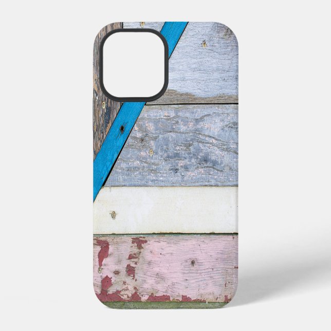 Funda Para iPhone Madera Distorsionada Shabby Chic (Reverso )