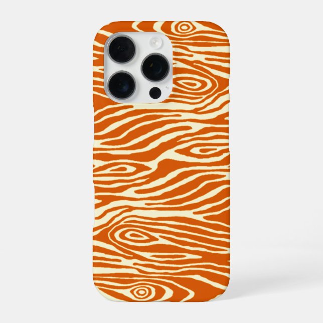 Funda Para iPhone Madera Falsa (Reverso)