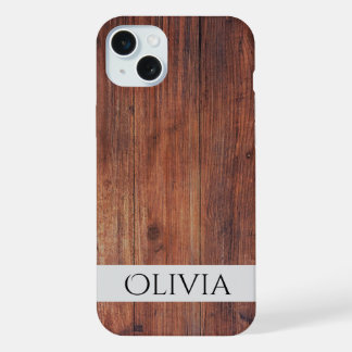 madera oscura y personalizada moderna