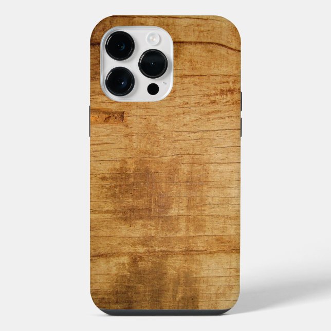 Funda Para iPhone Madera rústica (Reverso )