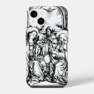 Funda Para iPhone 14 Madonna y la Virgen Infantil María