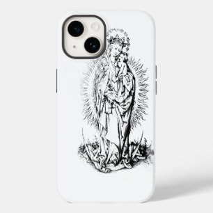 Funda Para iPhone 14 Madonna y la Virgen Infantil María
