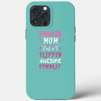 Funda Para iPhone 13 Pro Max Madre de una gimnasta graciosa, mamá de la gimnasi