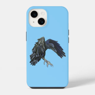 Funda Para iPhone 14 Maestro Cuervo Negro del Tiempo Ilustración Cielo 