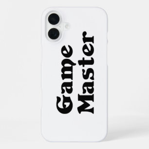 Funda Para iPhone 16 Plus Maestro de Juego