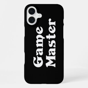 Funda Para iPhone 16 Plus Maestro de Juego