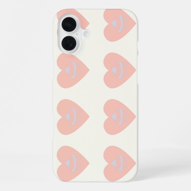 Funda Para iPhone magdalena blanca rosa (Reverso )