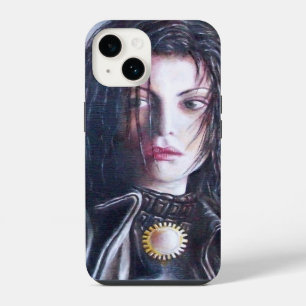 Funda Para iPhone 14 MAGDALENA Y GRANADA Negro Blanco Rojo