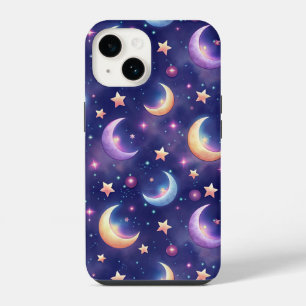 Funda Para iPhone 14 Magic Moon and Stars