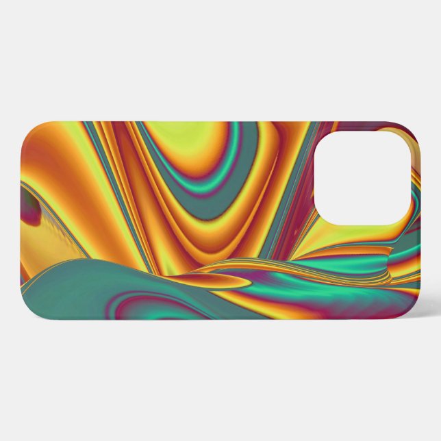 Funda Para iPhone Mágica de las flores de otoño del verano de primav (Reverso Horizontal)