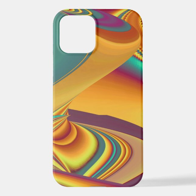 Funda Para iPhone Mágica de las flores de otoño del verano de primav (Reverso )