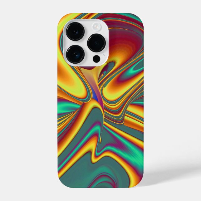 Funda Para iPhone Mágica de las flores de otoño del verano de primav (Reverso )