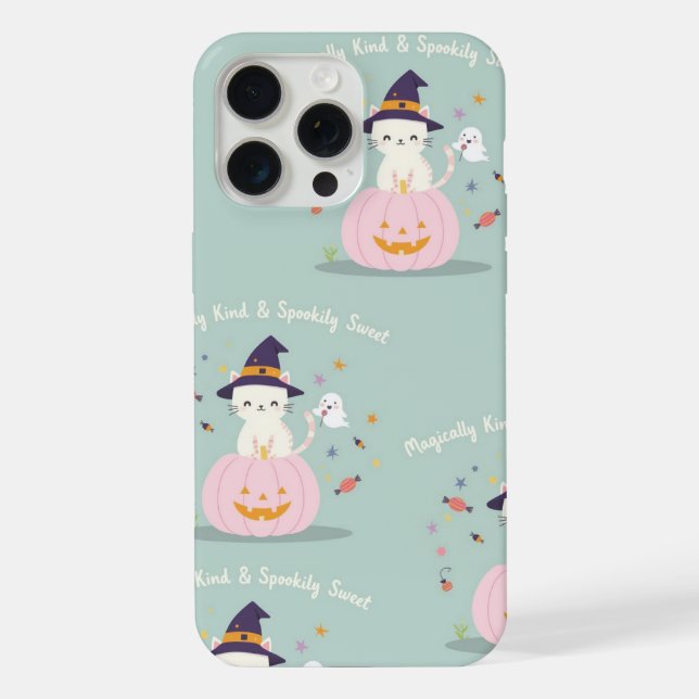 Funda Para iPhone Magically Kind & Spookily Sweet – Cute Pastel Hall (Reverso )