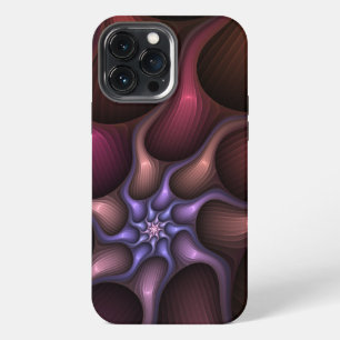 Funda Para iPhone 13 Pro Max Mágico Brillante Abstracto Estriado Colorido Fract