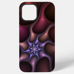 Funda Para iPhone 12 Pro Max Mágico Brillante Abstracto Estriado Colorido Fract