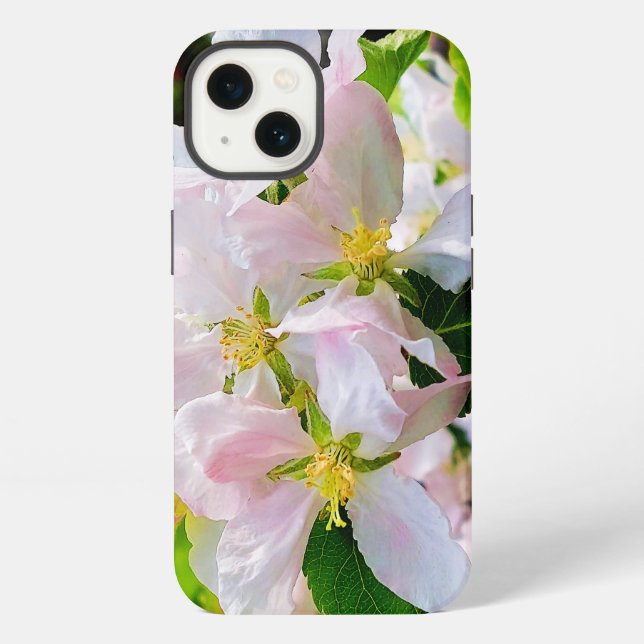 Funda Para iPhone Magnífica foto de Malus asiatica (Reverso )