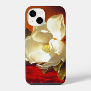 Funda Para iPhone 14 Magnolia sobre terciopelo rojo de Martin Johnson H