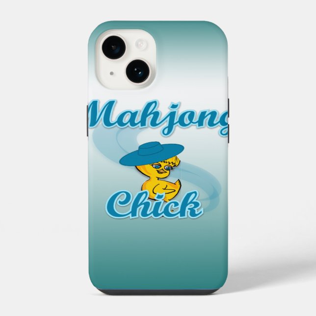 Funda Para iPhone Mahjong Chick #3 (Reverso )