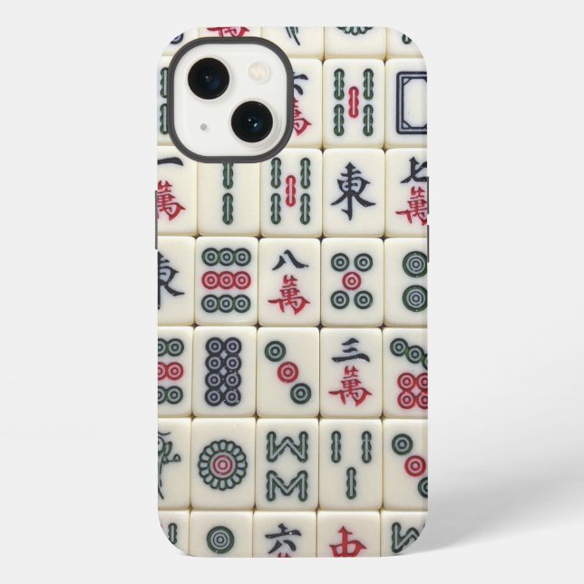 Funda Para iPhone Mahjong Tiles (Reverso )